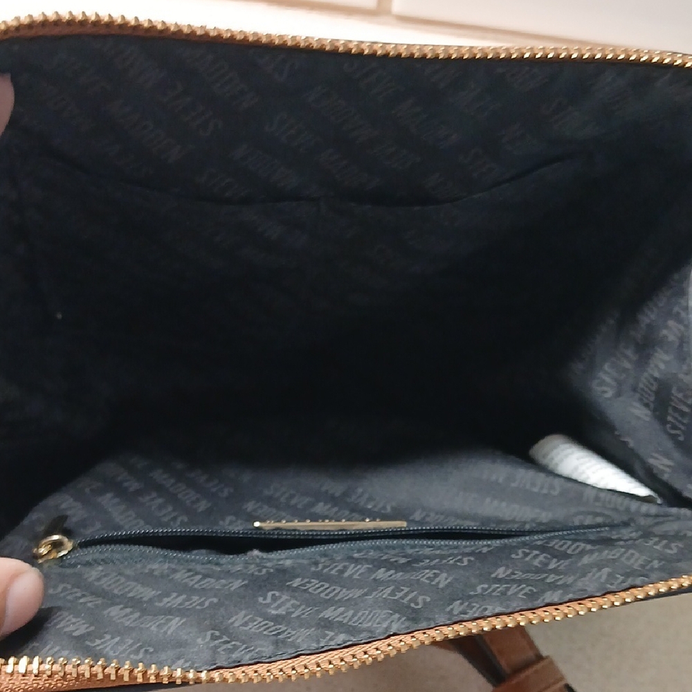 Steve Madden Brown Floral Crossbody Bag - Picture 6 of 6